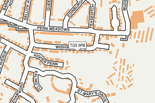 TQ5 9PB map - OS OpenMap – Local (Ordnance Survey)