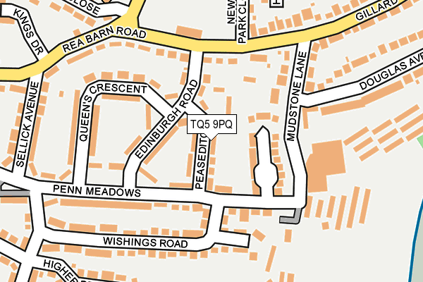 TQ5 9PQ map - OS OpenMap – Local (Ordnance Survey)