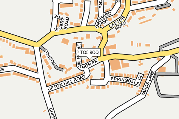 TQ5 9QQ map - OS OpenMap – Local (Ordnance Survey)