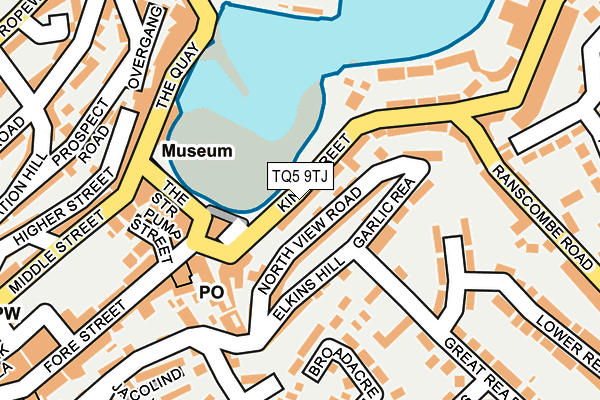 TQ5 9TJ map - OS OpenMap – Local (Ordnance Survey)