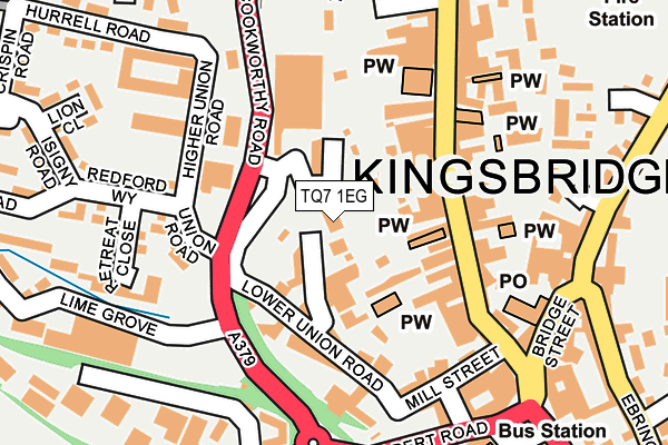 Map of LITTLE PICKLE (KINGSBRIDGE) LIMITED at local scale