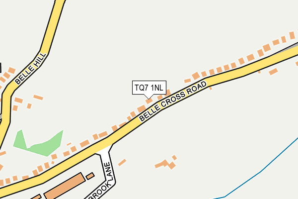 Map of HUT ON A HILL LIMITED at local scale