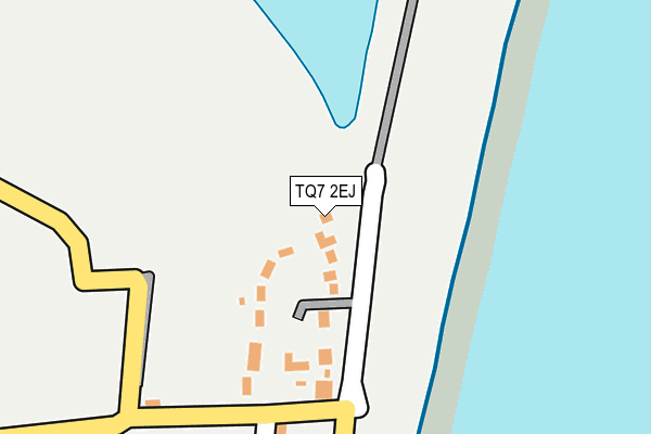TQ7 2EJ map - OS OpenMap – Local (Ordnance Survey)