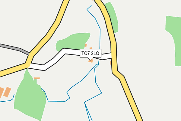 TQ7 2LQ map - OS OpenMap – Local (Ordnance Survey)