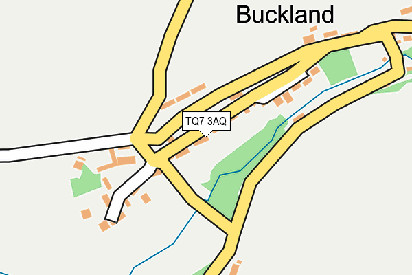 TQ7 3AQ map - OS OpenMap – Local (Ordnance Survey)