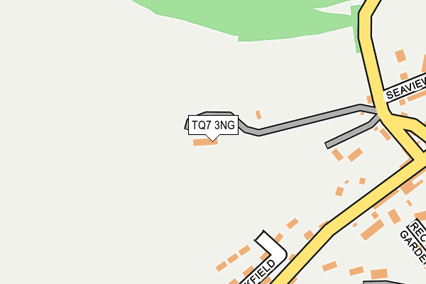 TQ7 3NG map - OS OpenMap – Local (Ordnance Survey)