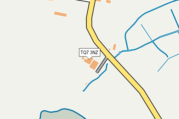 TQ7 3NZ map - OS OpenMap – Local (Ordnance Survey)