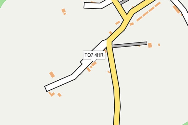 TQ7 4HR map - OS OpenMap – Local (Ordnance Survey)