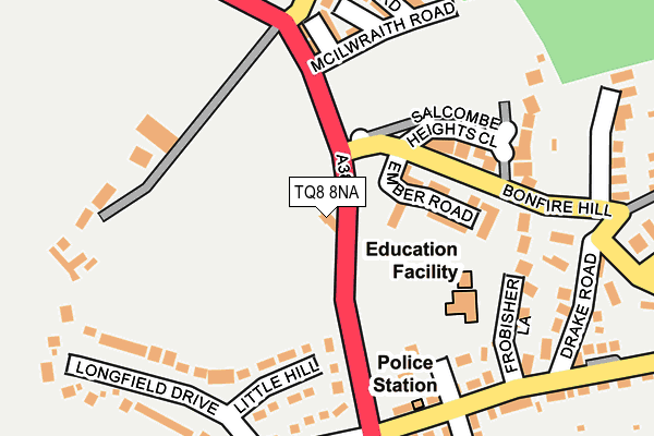 Map of B4 ESTATES LIMITED at local scale