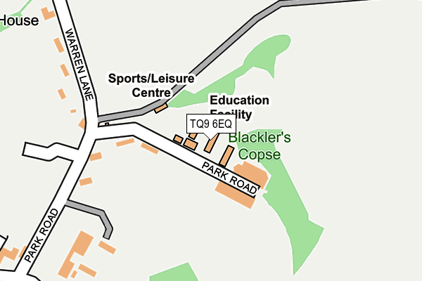 Map of BAULCH ARCHITECTS LIMITED at local scale