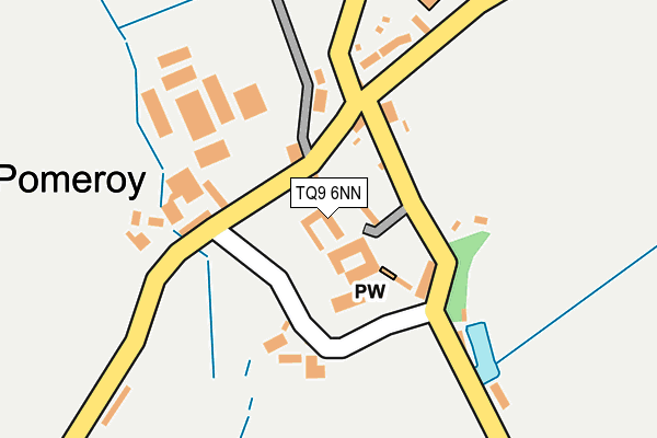 TQ9 6NN map - OS OpenMap – Local (Ordnance Survey)