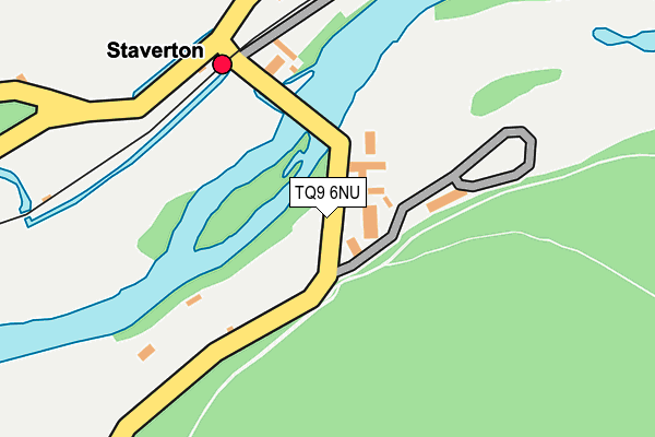 TQ9 6NU map - OS OpenMap – Local (Ordnance Survey)