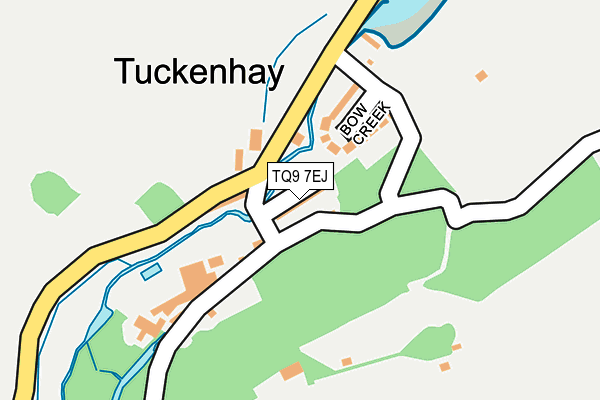 TQ9 7EJ map - OS OpenMap – Local (Ordnance Survey)