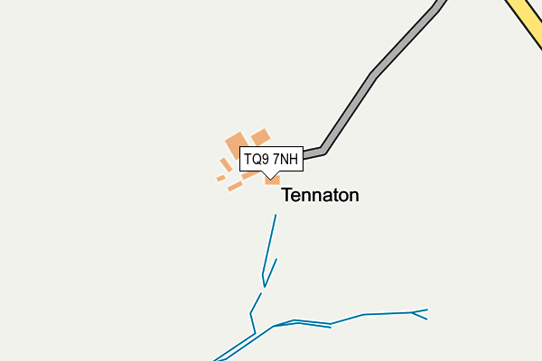 TQ9 7NH map - OS OpenMap – Local (Ordnance Survey)