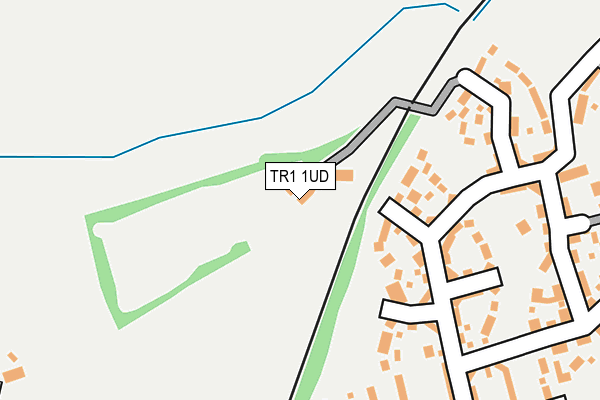TR1 1UD map - OS OpenMap – Local (Ordnance Survey)