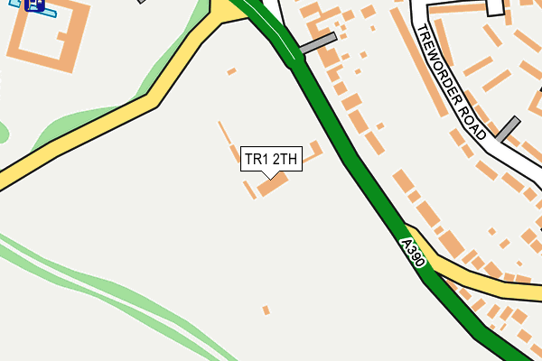 TR1 2TH map - OS OpenMap – Local (Ordnance Survey)