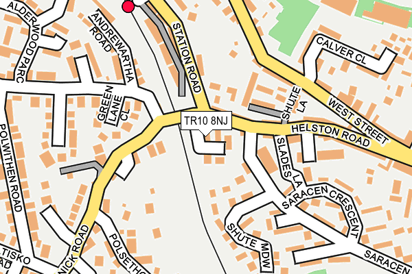 TR10 8NJ map - OS OpenMap – Local (Ordnance Survey)
