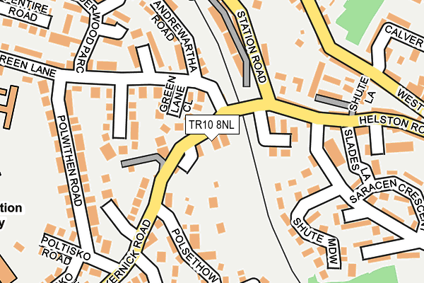 TR10 8NL map - OS OpenMap – Local (Ordnance Survey)