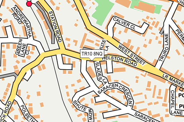 TR10 8NQ map - OS OpenMap – Local (Ordnance Survey)