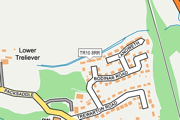 TR10 8RR map - OS OpenMap – Local (Ordnance Survey)