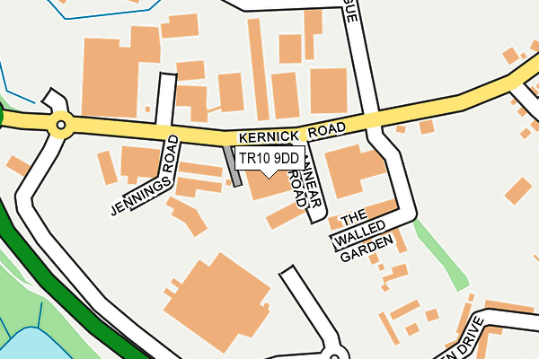 TR10 9DD map - OS OpenMap – Local (Ordnance Survey)