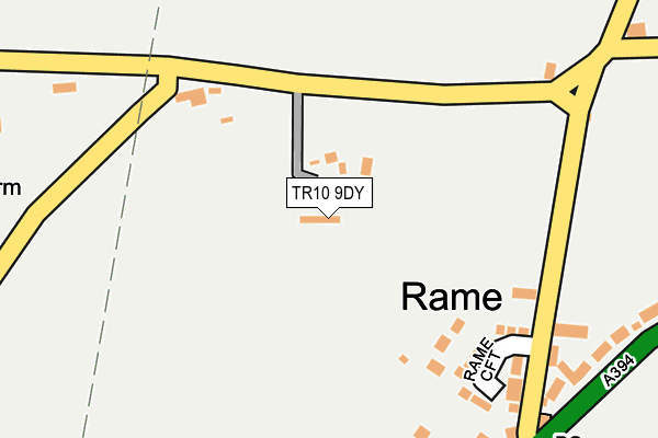 TR10 9DY map - OS OpenMap – Local (Ordnance Survey)