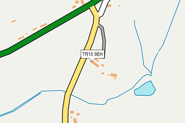 TR10 9EH map - OS OpenMap – Local (Ordnance Survey)