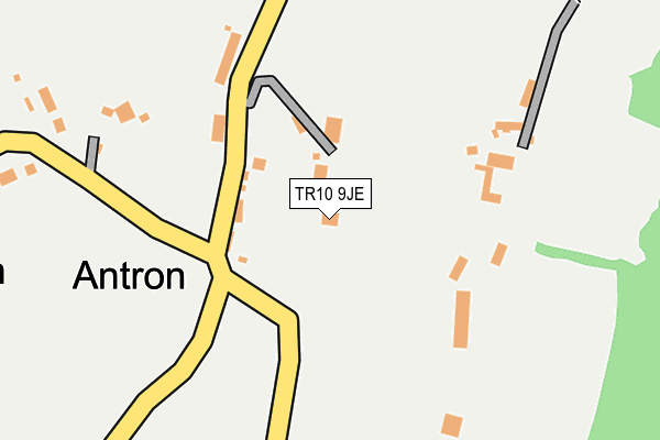 TR10 9JE map - OS OpenMap – Local (Ordnance Survey)