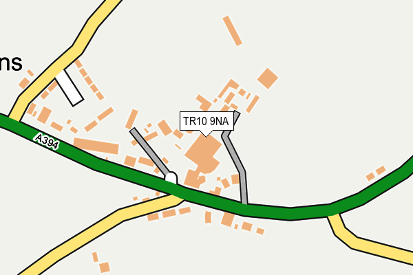 TR10 9NA map - OS OpenMap – Local (Ordnance Survey)