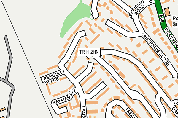 TR11 2HN map - OS OpenMap – Local (Ordnance Survey)