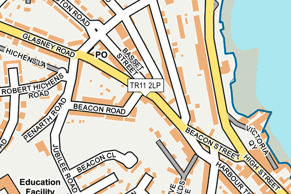 TR11 2LP map - OS OpenMap – Local (Ordnance Survey)