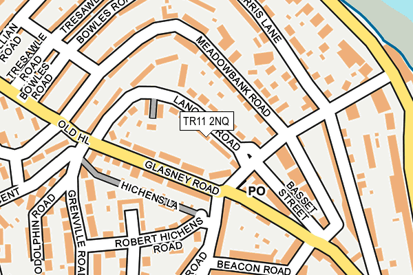 TR11 2NQ map - OS OpenMap – Local (Ordnance Survey)