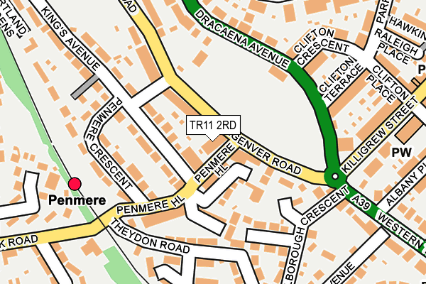TR11 2RD map - OS OpenMap – Local (Ordnance Survey)