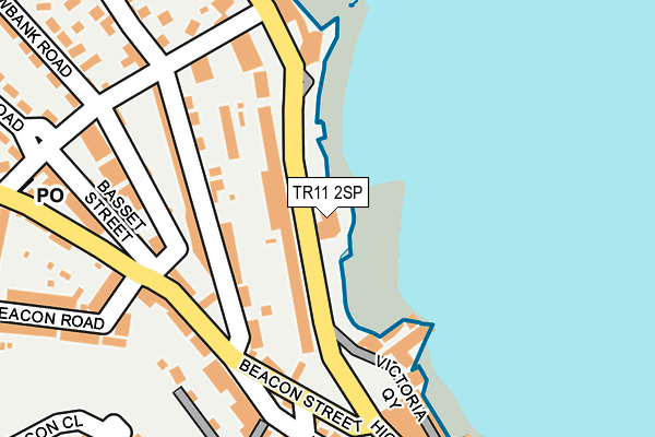 TR11 2SP map - OS OpenMap – Local (Ordnance Survey)