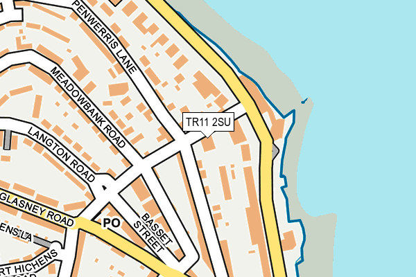 TR11 2SU map - OS OpenMap – Local (Ordnance Survey)