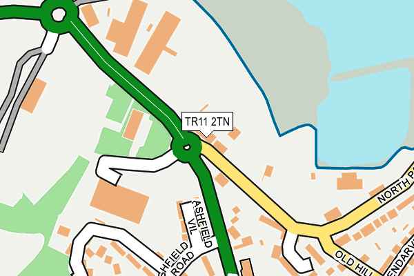 TR11 2TN map - OS OpenMap – Local (Ordnance Survey)