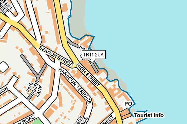 TR11 2UA map - OS OpenMap – Local (Ordnance Survey)