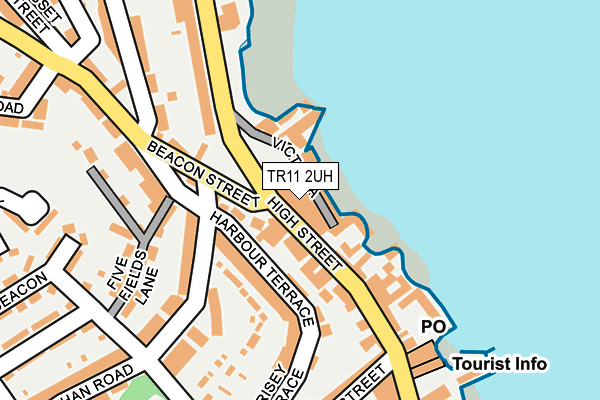 TR11 2UH map - OS OpenMap – Local (Ordnance Survey)