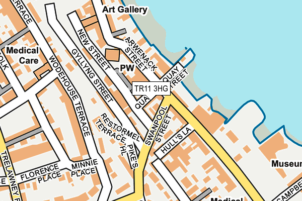 TR11 3HG map - OS OpenMap – Local (Ordnance Survey)
