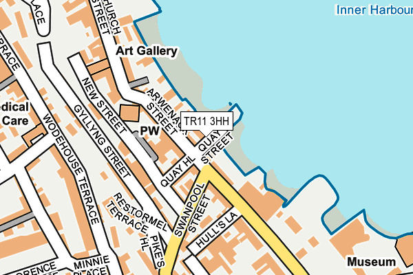 TR11 3HH map - OS OpenMap – Local (Ordnance Survey)