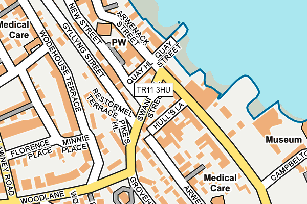 TR11 3HU map - OS OpenMap – Local (Ordnance Survey)