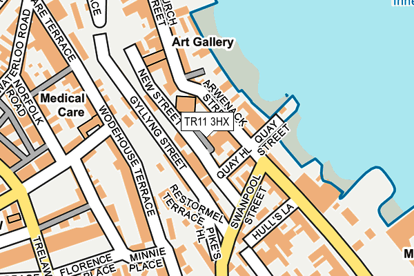 TR11 3HX map - OS OpenMap – Local (Ordnance Survey)