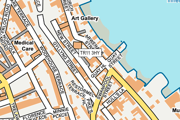 TR11 3HY map - OS OpenMap – Local (Ordnance Survey)