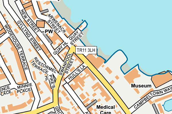 TR11 3LH map - OS OpenMap – Local (Ordnance Survey)