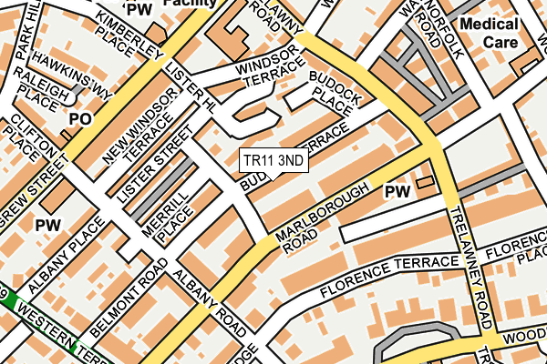 TR11 3ND map - OS OpenMap – Local (Ordnance Survey)