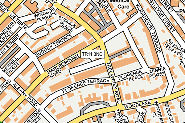 TR11 3NQ map - OS OpenMap – Local (Ordnance Survey)