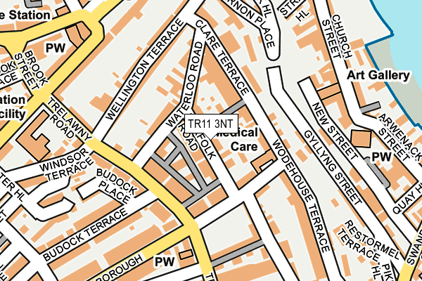 TR11 3NT map - OS OpenMap – Local (Ordnance Survey)