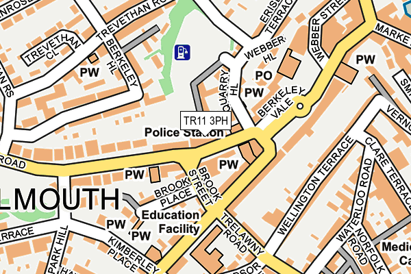 TR11 3PH map - OS OpenMap – Local (Ordnance Survey)