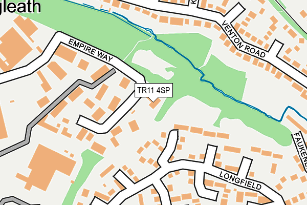 TR11 4SP map - OS OpenMap – Local (Ordnance Survey)