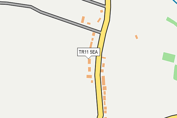 TR11 5EA map - OS OpenMap – Local (Ordnance Survey)